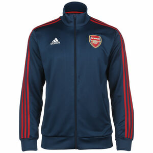 FC Arsenal 3-Streifen Trainingsjacke Herren, dunkelblau / rot, zoom bei OUTFITTER Online