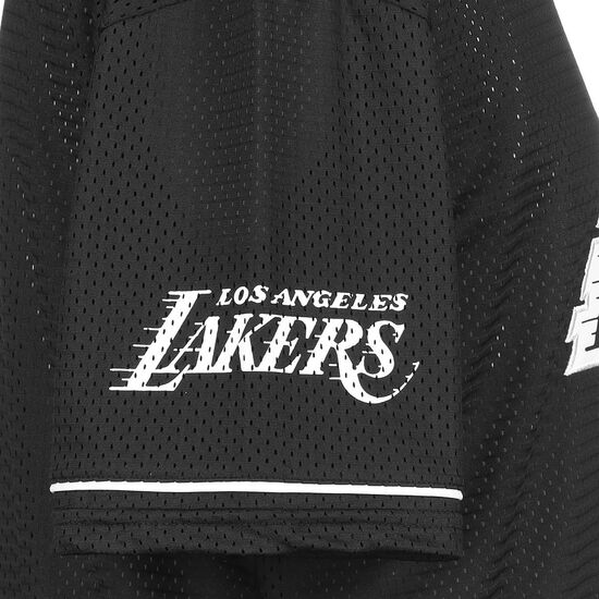 NBA Los Angeles Lakers Oversized T-Shirt Herren, schwarz / weiß, zoom bei OUTFITTER Online