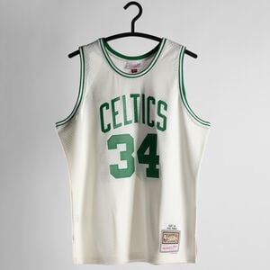 NBA Boston Celtics Paul Pierce Off White Team Color Swingman Trikot Herren, weiß / grün, zoom bei OUTFITTER Online