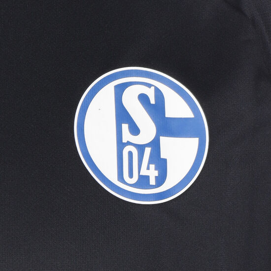FC Schalke 04 Trainingsshirt Herren, schwarz / dunkelblau, zoom bei OUTFITTER Online