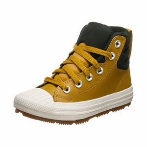 Chuck Taylor All Star Berkshire Boot Sneaker Kinder, gelb / schwarz, zoom bei OUTFITTER Online