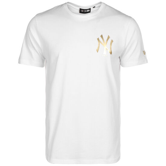 MLB New York Yankees Metallic T-Shirt Herren, weiß, zoom bei OUTFITTER Online