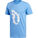 Dame Logo T-Shirt Herren, hellblau / weiß, zoom bei OUTFITTER Online