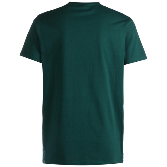 Grid Cotton T-Shirt Herren, dunkelgrün, zoom bei OUTFITTER Online