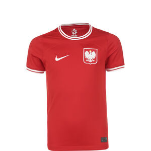 Polen Trikot Away Stadium WM 2022 Kinder, rot / weiß, zoom bei OUTFITTER Online