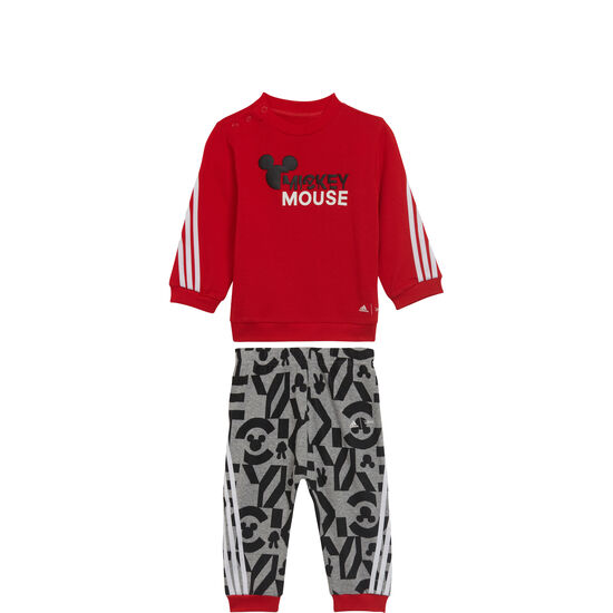 Mickey Mouse Jogginganzug Kleinkinder, rot / anthrazit, zoom bei OUTFITTER Online