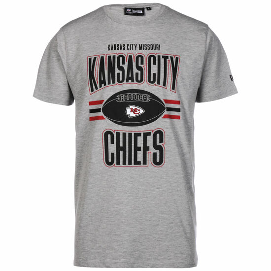 NFL Kansas City Chiefs T-Shirt Herren, grau / schwarz, zoom bei OUTFITTER Online