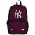 MLB New York Yankees Delaware Sportrucksack, pink / schwarz, zoom bei OUTFITTER Online