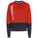 Essentials Logo Sweatshirt Damen, rot / schwarz, zoom bei OUTFITTER Online