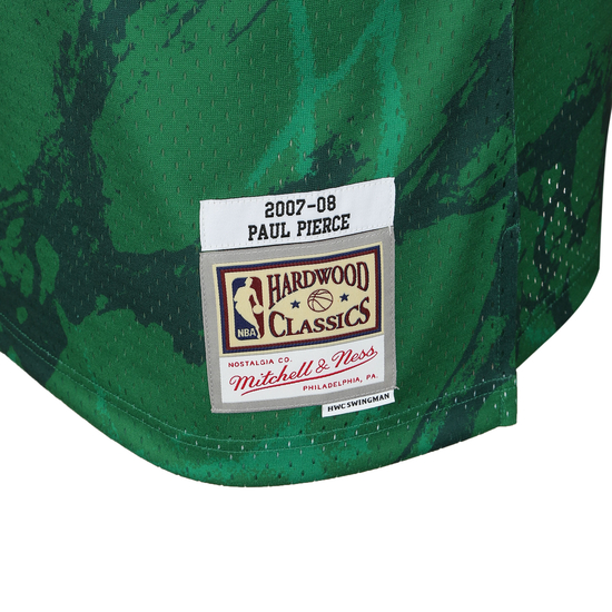 NBA Boston Celtics Paul Pierce Team Marble Swingman Trikot Herren, grün / weiß, zoom bei OUTFITTER Online