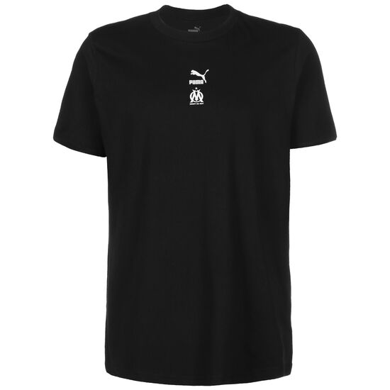 Olympique Marseille TFS T-Shirt Herren, schwarz / silber, zoom bei OUTFITTER Online