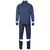 Total Training Knitted Trainingsanzug Herren, blau / weiß, zoom bei OUTFITTER Online