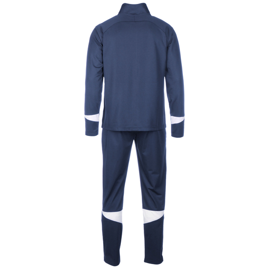 Total Training Knitted Trainingsanzug Herren, blau / weiß, zoom bei OUTFITTER Online