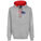 NFL New England Patriots Iconic Back to Basic Kapuzenpullover Herren, grau / rot, zoom bei OUTFITTER Online