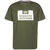 PRISON T-Shirt Herren, dunkelgrün / weiß, zoom bei OUTFITTER Online