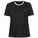 Ringer T-Shirt Damen, schwarz / weiß, zoom bei OUTFITTER Online