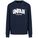 Classic Label Sweatshirt Herren, dunkelblau / weiß, zoom bei OUTFITTER Online