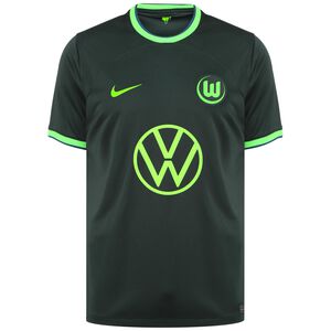 VfL Wolfsburg Trikot Away Stadium 2022/2023 Herren, dunkelgrün / grün, zoom bei OUTFITTER Online