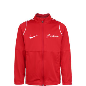 Mainova Park 20 Knit Track Jacket Kinder, rot / weiß, zoom bei OUTFITTER Online