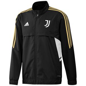 Juventus Turin Präsentationsjacke Herren, schwarz / gelb, zoom bei OUTFITTER Online