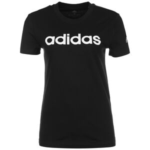 Essentials Linear Logo Trainingsshirt Damen, schwarz, zoom bei OUTFITTER Online