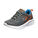 Microspec Quick Sprint Sneaker Kinder, grau / orange, zoom bei OUTFITTER Online