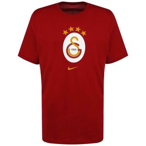 Galatasaray Istanbul Evergreen Crest T-Shirt Herren, rot / weiß, zoom bei OUTFITTER Online