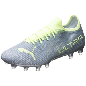 ULTRA 3.4 FG Fußballschuh Damen, silber / neongrün, zoom bei OUTFITTER Online
