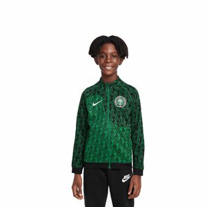 Nigeria Academy Pro Anthem Trainingsjacke Kinder, grün / schwarz, zoom bei OUTFITTER Online