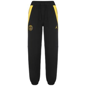 Paris St.-Germain Fleece Jogginghose Damen, schwarz / gelb, zoom bei OUTFITTER Online