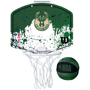 NBA Mini Hoop Milwaukee Bucks Basketballset, , zoom bei OUTFITTER Online