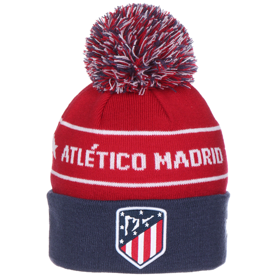 Atletico Madrid Logo Bobble Knit Beanie, , zoom bei OUTFITTER Online