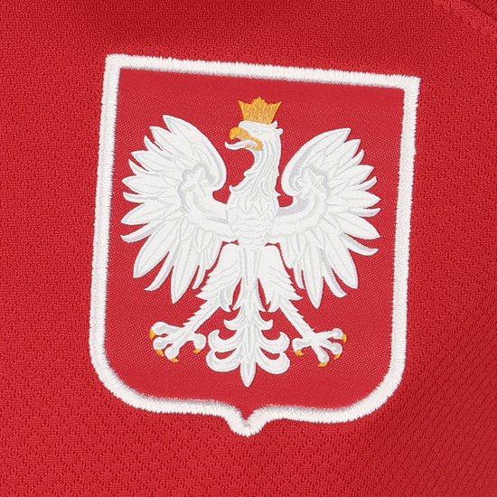 Polen Trikot Away Stadium WM 2022 Kinder, rot / weiß, zoom bei OUTFITTER Online