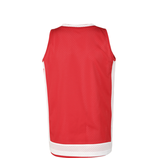 Reversible Tanktop Kinder, rot / weiß, zoom bei OUTFITTER Online