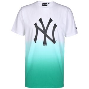 MLB New York Yankees Dip Dye T-Shirt Herren, türkis / weiß, zoom bei OUTFITTER Online