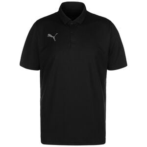 TeamLIGA Sideline Poloshirt Herren, schwarz / weiß, zoom bei OUTFITTER Online