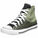 Chuck Taylor All Star Split Upper High Sneaker, dunkelgrün / hellgrün, zoom bei OUTFITTER Online