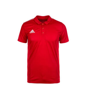 Core 18 Poloshirt Kinder, rot / weiß, zoom bei OUTFITTER Online