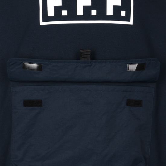 FFF Frankreich Quest Fleece Crew Sweatshirt Herren, dunkelblau / weiß, zoom bei OUTFITTER Online