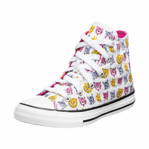 Chuck Taylor All Star Sneaker Kinder, weiß / pink, zoom bei OUTFITTER Online