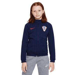 Kroatien Academy Pro Anthem Trainingsjacke Kinder, dunkelblau / rot, zoom bei OUTFITTER Online