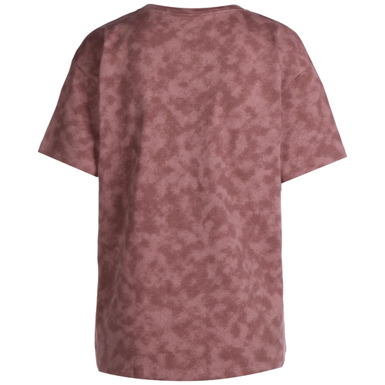 Logo AOP Heavyweight T-Shirt Damen, pink, zoom bei OUTFITTER Online