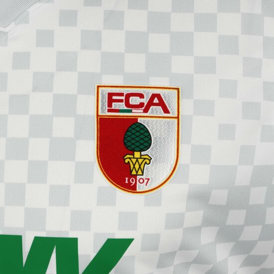 FC Augsburg Trikot Away 2021/2022 Herren, weiß / hellgrau, zoom bei OUTFITTER Online