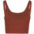 Yoga Luxe Cropped Tanktop Damen, dunkelrot, zoom bei OUTFITTER Online