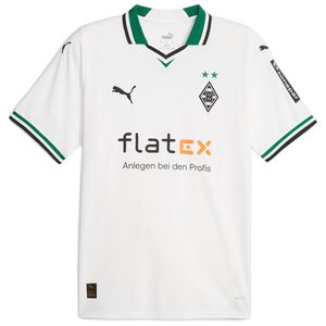Borussia Mönchengladbach Trikot Home 2023/2024 Herren, weiß / grün, zoom bei OUTFITTER Online