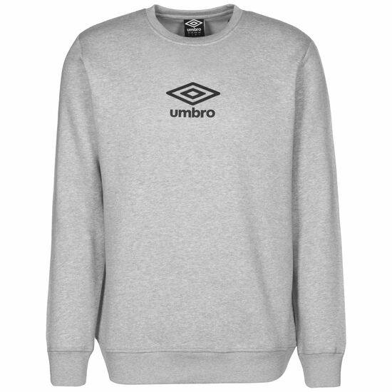 Active Style Small Logo Sweatshirt Herren, hellgrau / schwarz, zoom bei OUTFITTER Online
