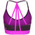 Low Impact Risk Taker Sport-BH Damen, pink / aubergine, zoom bei OUTFITTER Online
