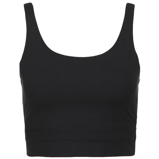 Yoga Luxe Cropped Tanktop Damen, schwarz, zoom bei OUTFITTER Online