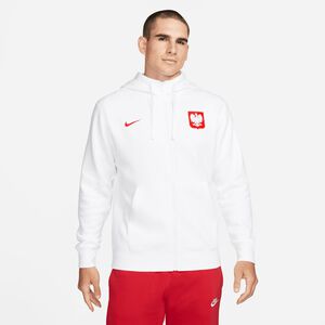 Polen Club Kapuzenjacke WM 2022 Herren, weiß / rot, zoom bei OUTFITTER Online