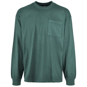 Pigment Dyed Pocket Longsleeve Herren, grün, zoom bei OUTFITTER Online